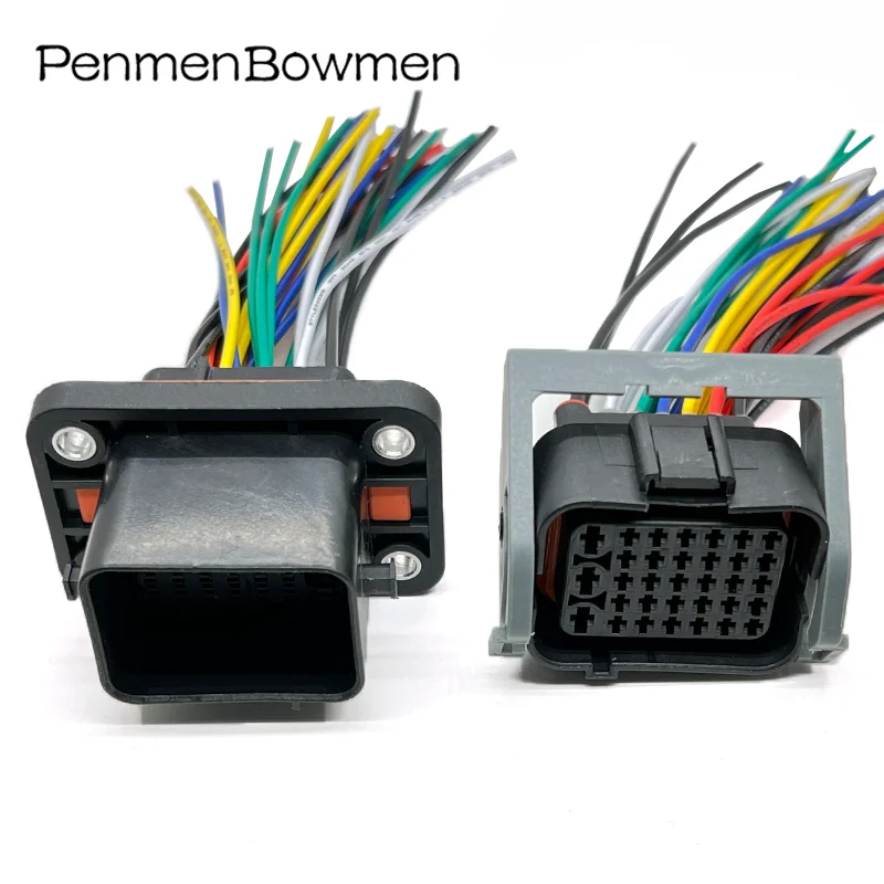 front bumper body plug cablagem auto conector 02