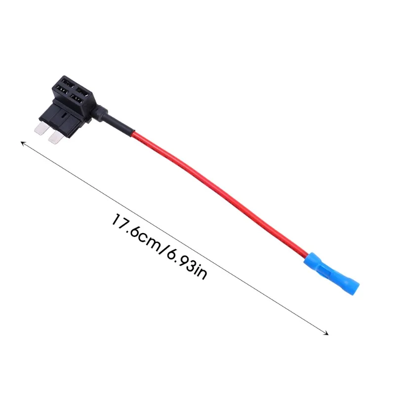 Car Mini Fuse Box Circuit Adapter ATM Blade Fuse for Car Van Motorcycle RV Boat Tractor TAP Adapter fuse box