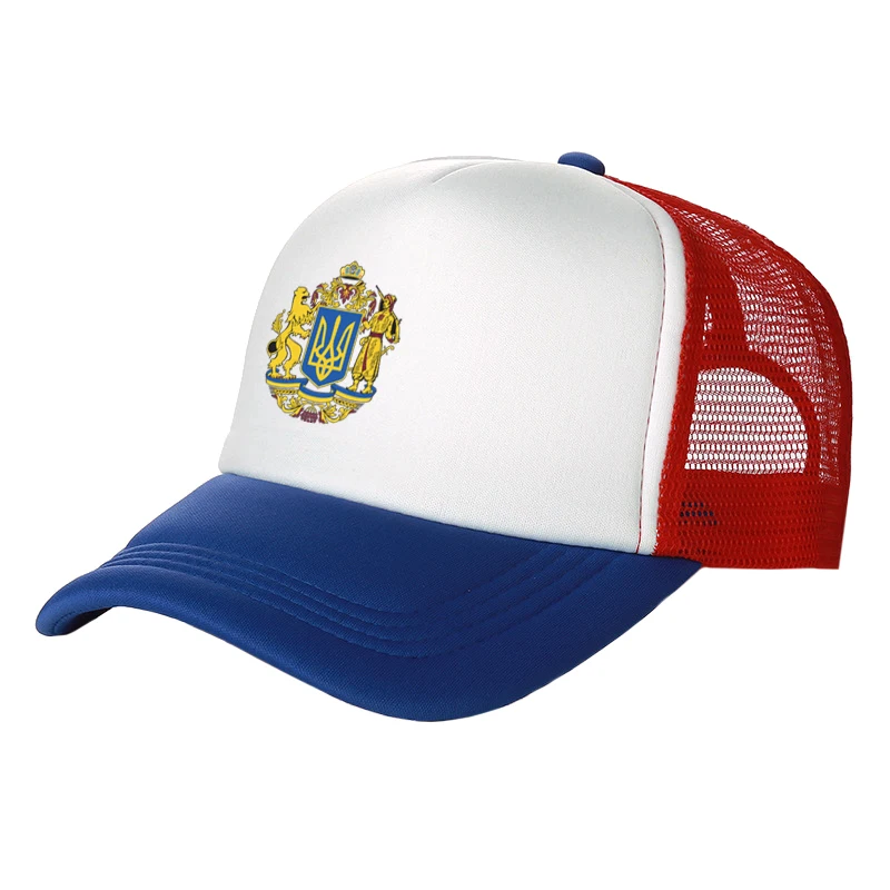 Ukraine Tryzub Trucker Kappe Kühlen Männer Ukrainischen Hut Baseball Caps Sommer Unisex Mesh Net Caps – Detail 2