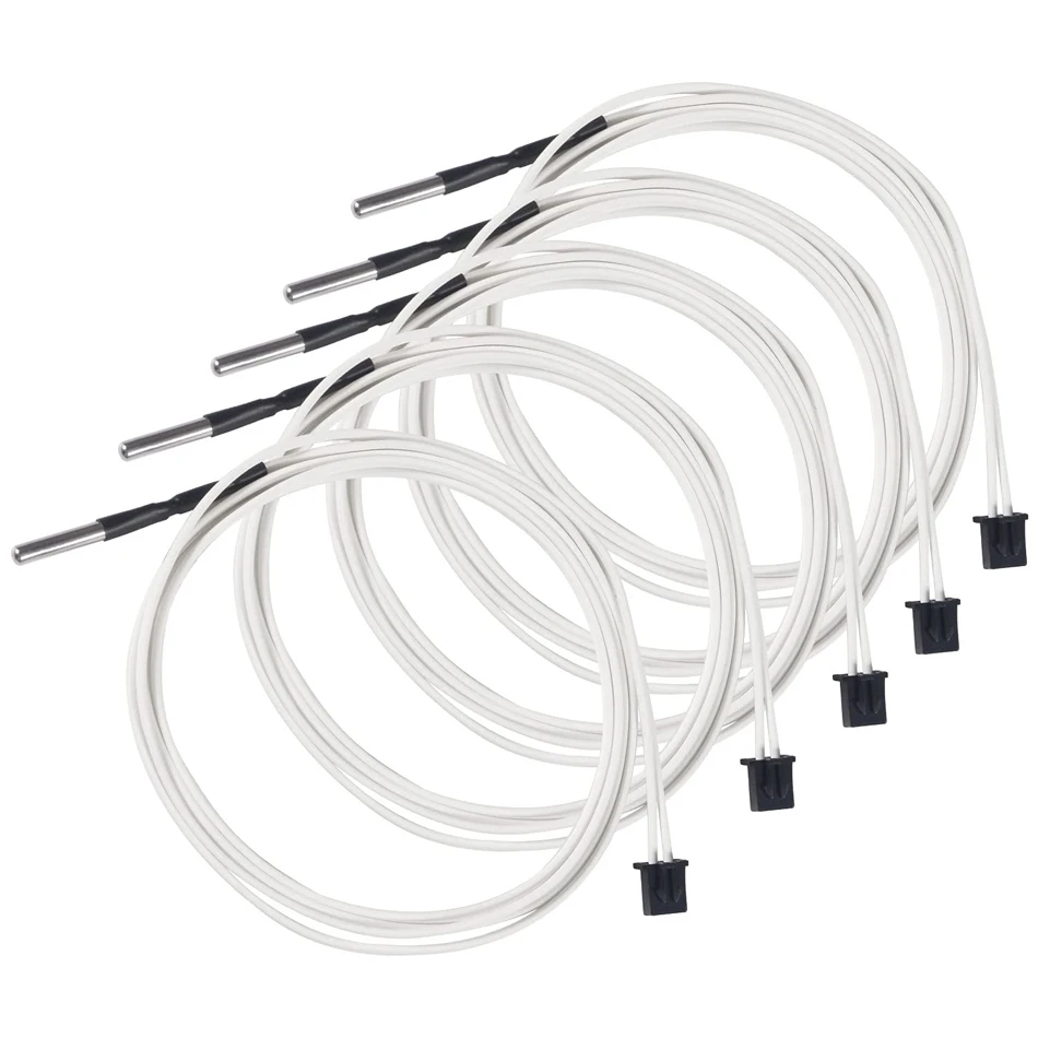 

3D Printer Detachable 3950 NTC 100K Thermistor Sensor for Creality Ender 3 5 CR10 CR-10 Anet A8 Prusa I3