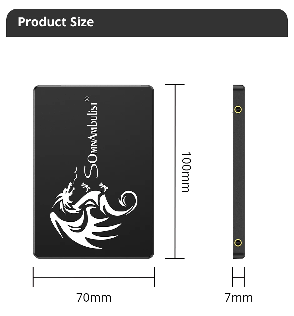 Somnambulist ssd 120gb 240gb 480gb 960gb internes sata3 solid-state-laufwerk 2,5 128gb 256gb 512gb 1tb 2tb ssd für pc laptop – Detail 11