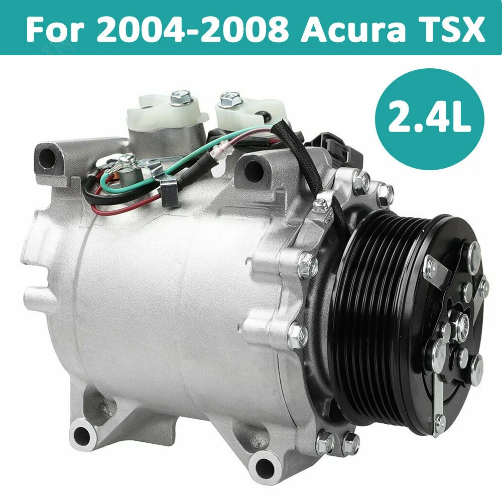 

A/C Air Compressor & Clutch Fits For Acura TSX 2.4L 2002-2006 HOT High-Quality A/C Compressor w/Clutch