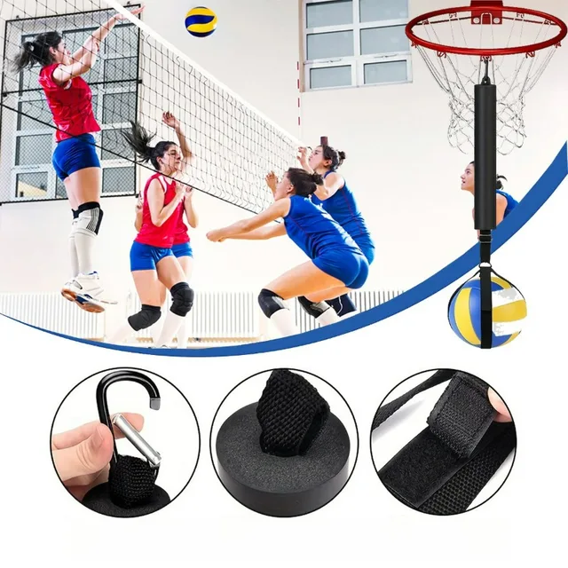 Practice Volleyball Spike Training Accessories Adjustable Trainer Volleyball Assist System Outdoor Volleyball Training Sports 3