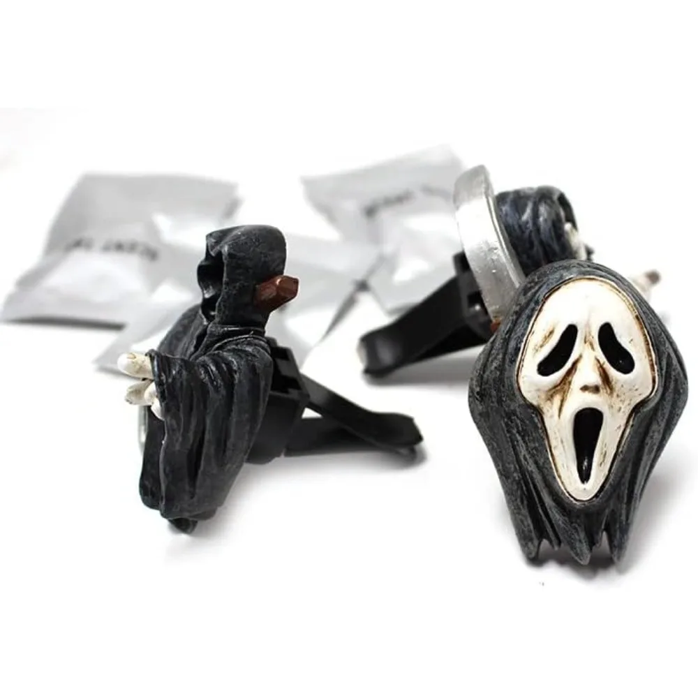 3 Clip Ventilazione Auto Stile Teschio - Decorazione Gotica Con Diffusore Aromi