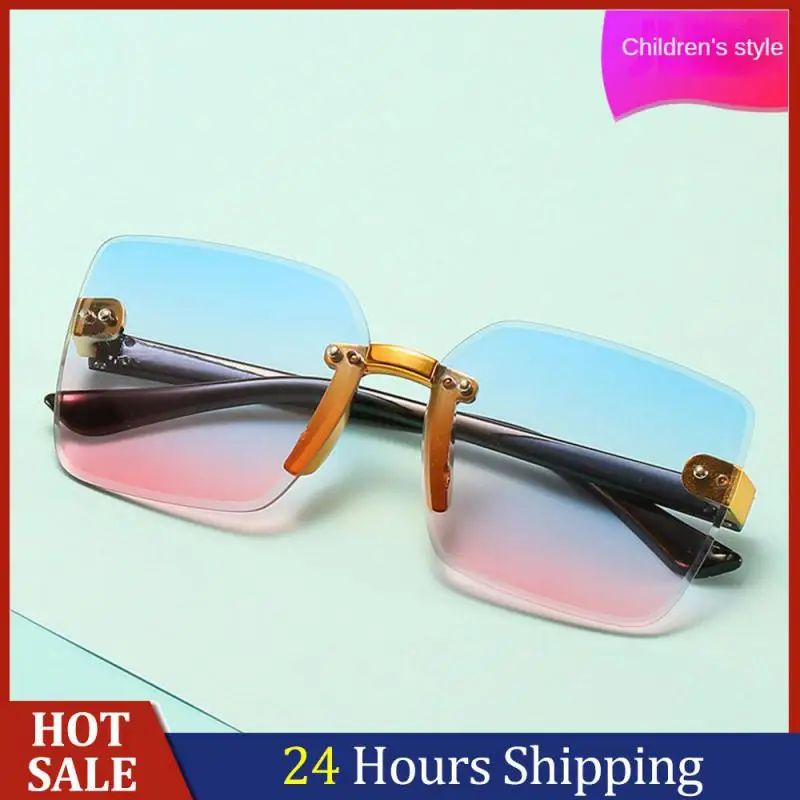 

Солнцезащитные очки в стиле ретро, модные очки с режущими линзами, детские солнцезащитные очки с защитой от ультрафиолета, солнцезащитные очки для мальчиков и девочек