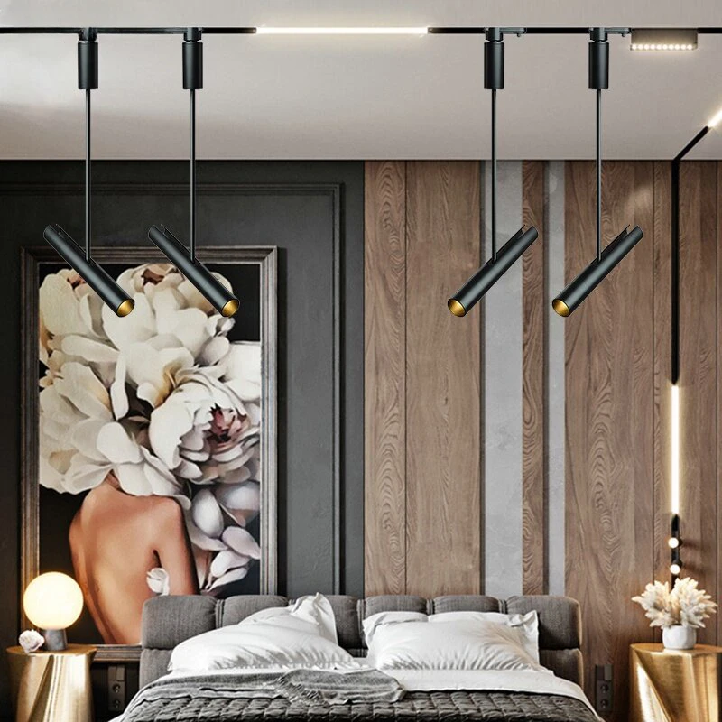 

LED COB Spotlight Track Lights Reflector Painting Art Gallary Clothing Store Shop Exhibition Hall Home Light