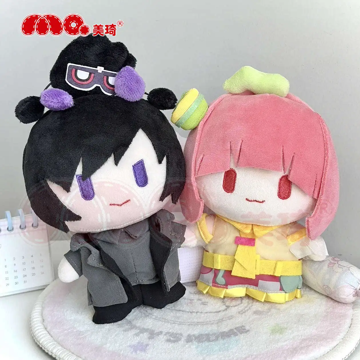 메이치 애니메이션 나이트 바오셩 용멍 서라운딩 인형 마스크 아크사이드 인형 플라워 패밀리 빅미 탑 트레저 인형 축제 선물