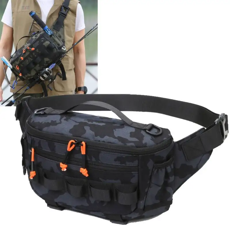 ตัวเลือกสินค้า กระเป๋าตกปลา MOLLE สำหรับกิจกรรมกลางแจ้ง