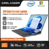 CRELANDER Dual Screen Laptop 16.1 Inch + 14.1 Inch Touchscreen Intel 10885M Processor Gaming Laptop Business Notebook Computer 1