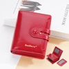 Women Wallets Large Capacity Female Leather Coin Purses Hasp Clutch ID Credit Card Holder Purse Money Bag Red Wallet for Women 1