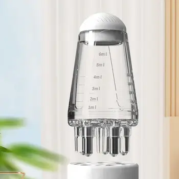 모발 성장 액체 가이드 빗, 세럼 오일 적용 약 빗, 미니 휴대용 에센셜 오일, 액체 가이드 헤어 루트 마사지 빗