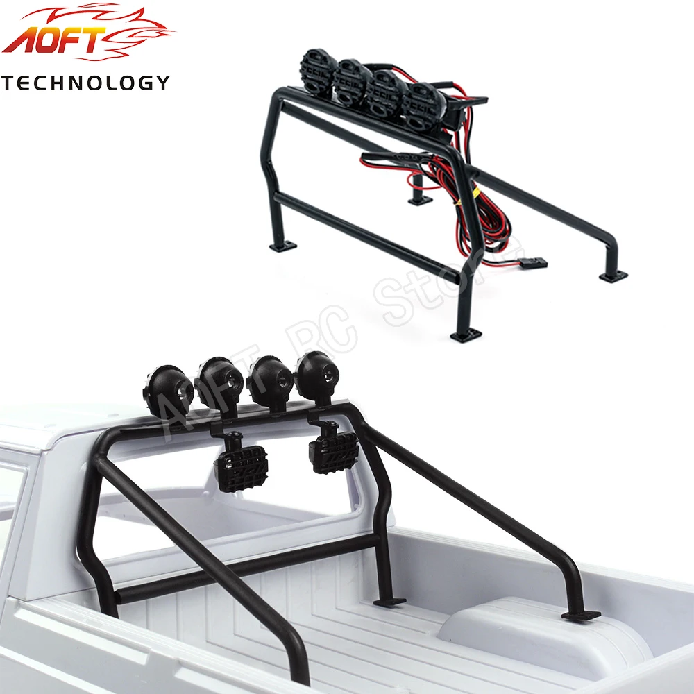 Kit De Luces LED Para Coches RC 1/8 Y 1/10 | Simulación De Iluminación Con Direccionales Y Frenos | Compatible Con CH3 | Fácil Instalación