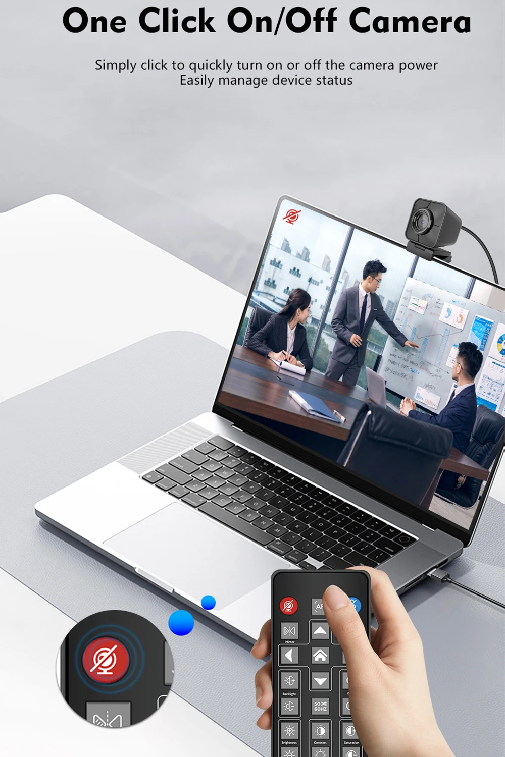 Design del corpo della webcam