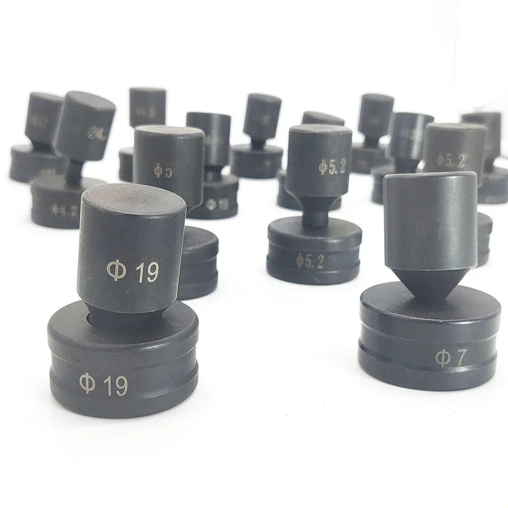 Hydraulic Punching Round Hole Die Stainless Steel Punching Machine CH-70 Hydraulic Punching Dies Manual Punch Mould 6