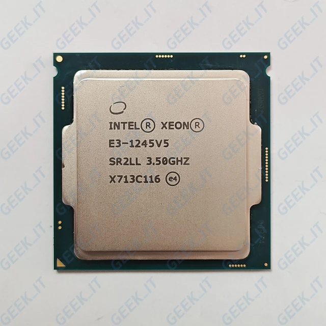 Xeon E3-1245 v5　3.5GHz 8M LGA1151　SR2LL