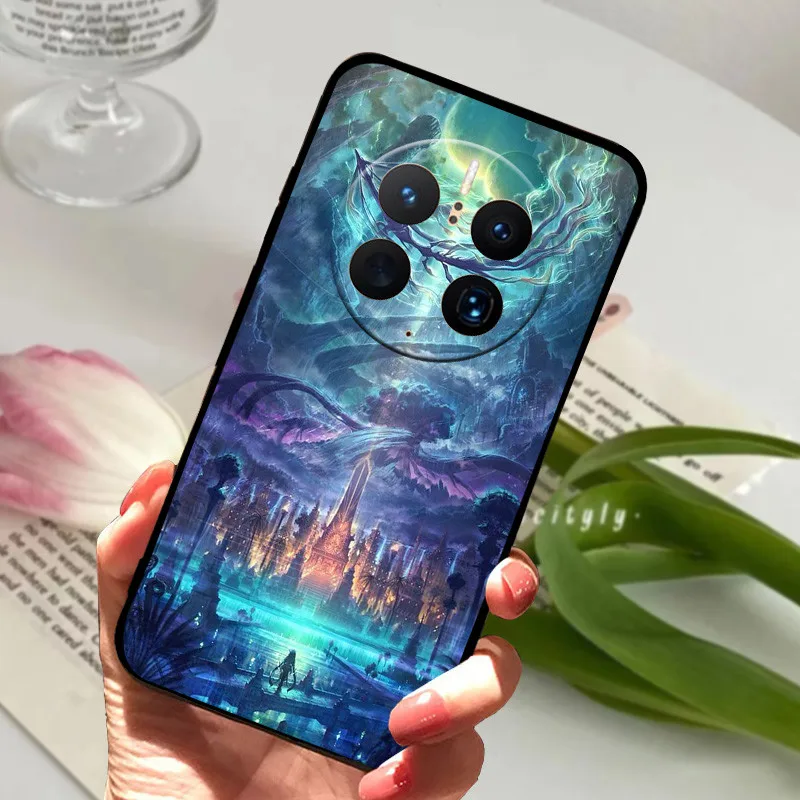 Artistic Soft TPU Silicone Phone Case Cover Design