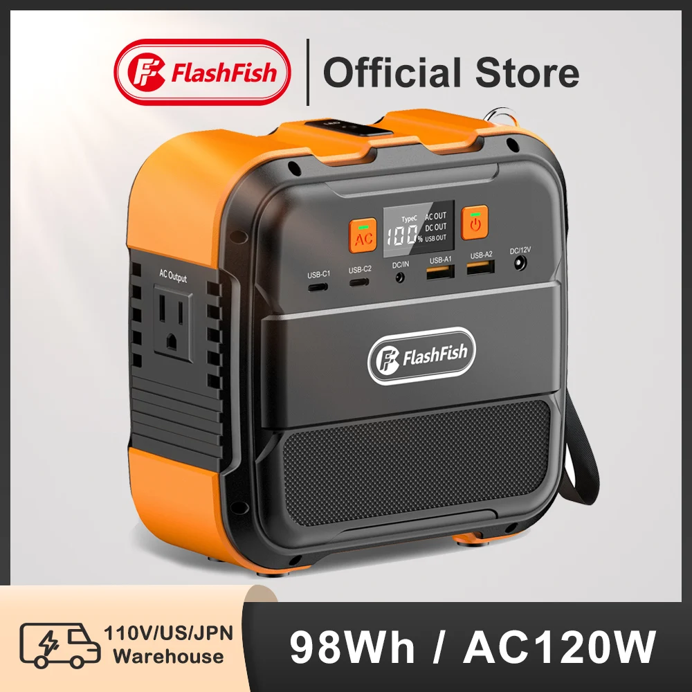 Générateur Solaire,Centrale Électrique Portable 7500MAH avec Solaire