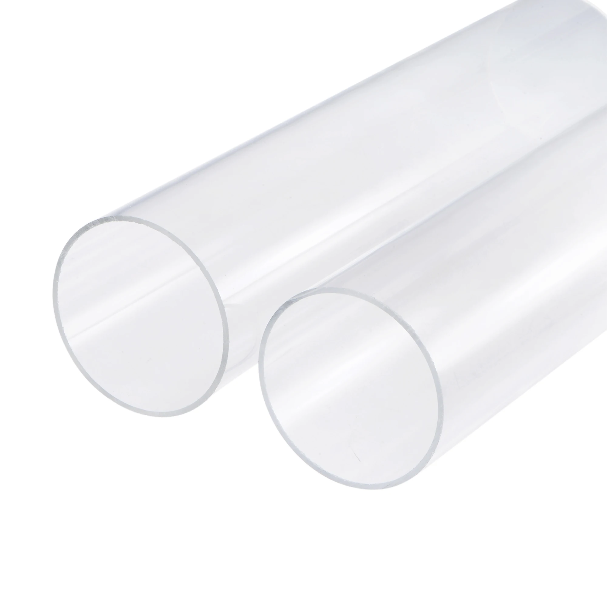 

uxcell Acrylic Pipe Rigid Round Tube Clear 2 5/8" ID 2 3/4" OD 12" High Impact for Lighting, Models, Plumbing, Crafts 2 Pack