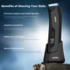 SEJOY Hair Trimmer Men Facial Beard Body Grooming Kits Electric Hair Clipper Nose Ear Trimer Rechargeable 2