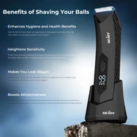SEJOY Hair Trimmer Men Facial Beard Body Grooming Kits Electric Hair Clipper Nose Ear Trimer Rechargeable 2
