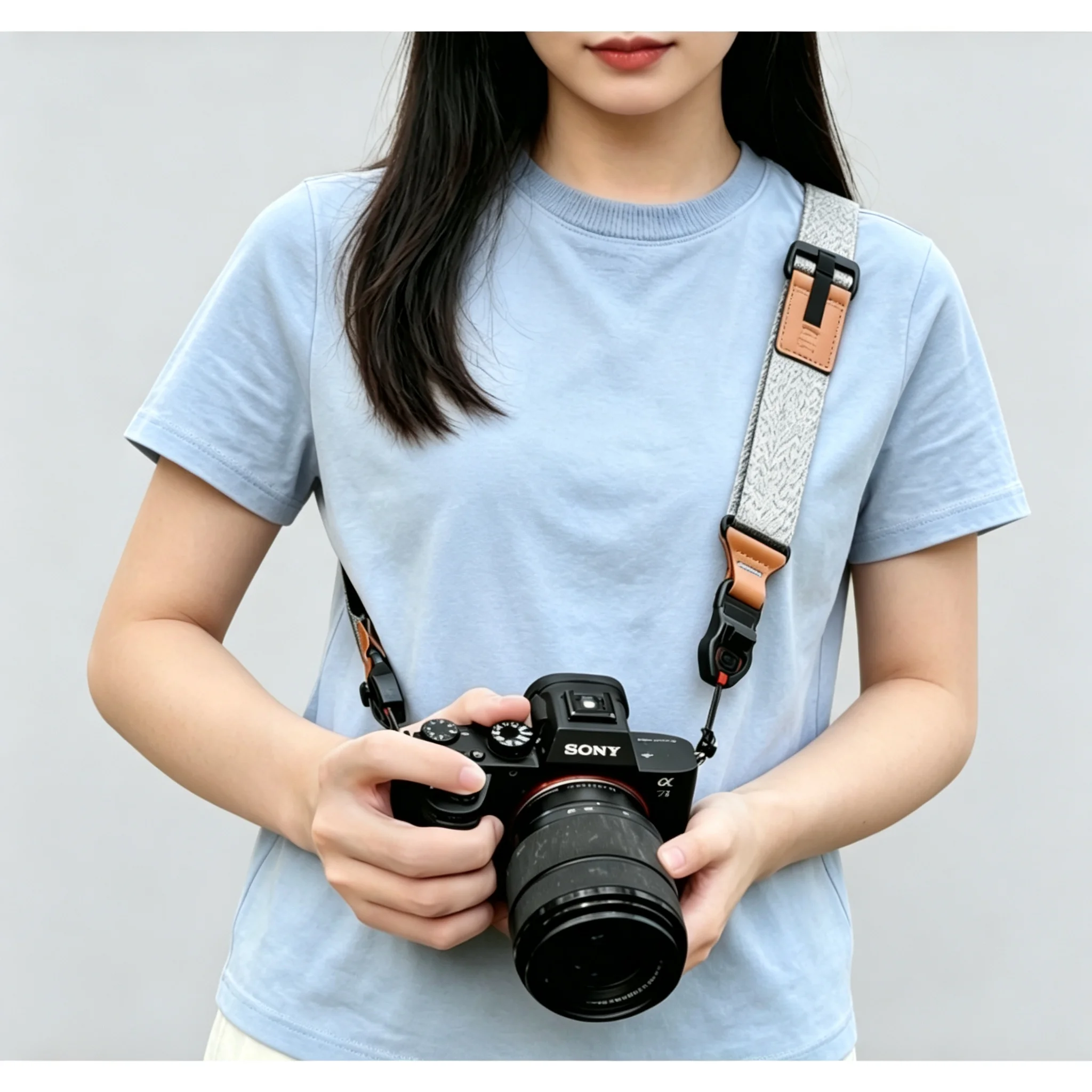 니콘, 파나소닉, 캐논, 라이카, , 펜탁스, 후지 XS20, x100VI, XM5, XT50 카메라용 카메라 스트랩/넥 스트랩