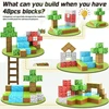 Magnetic Building Blocks Mine World Cube Magnet World Set for Kid Age 3+ DIY Model Children Stem Best Montessori Sensory Toy 5