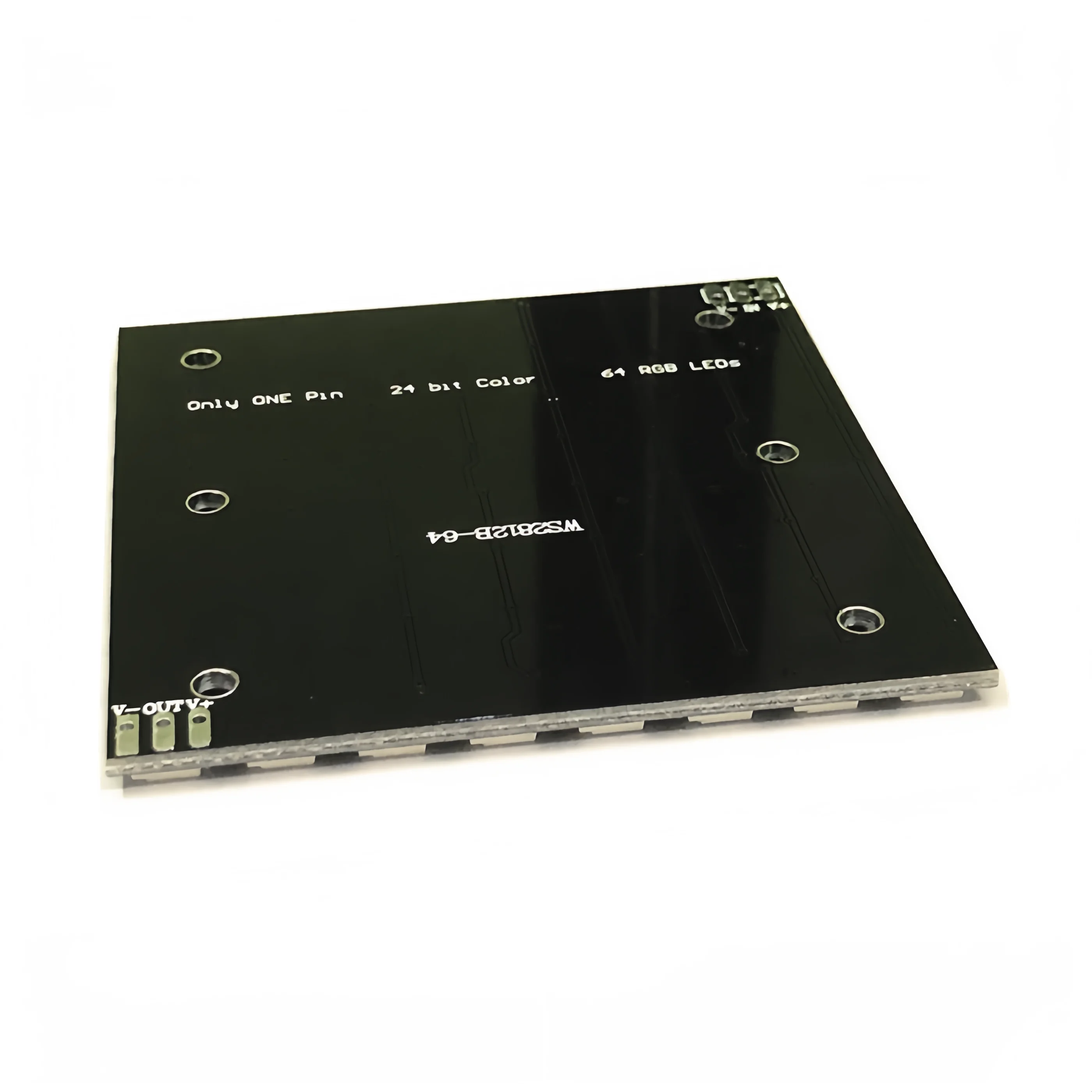 LED 5050 RGB LED 매트릭스 모듈, WS2812, 8x8, 64 비트