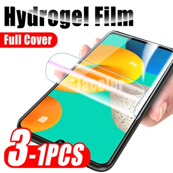 1-3 PCS Pellicola Gel Per Samsung Galaxy M32 M22 M42 M51 M31 M31S M21 A52S A52 A32 5G Schermo Idrogel Pellicola M 22 32 Pellicola Morbida di Sicurezza