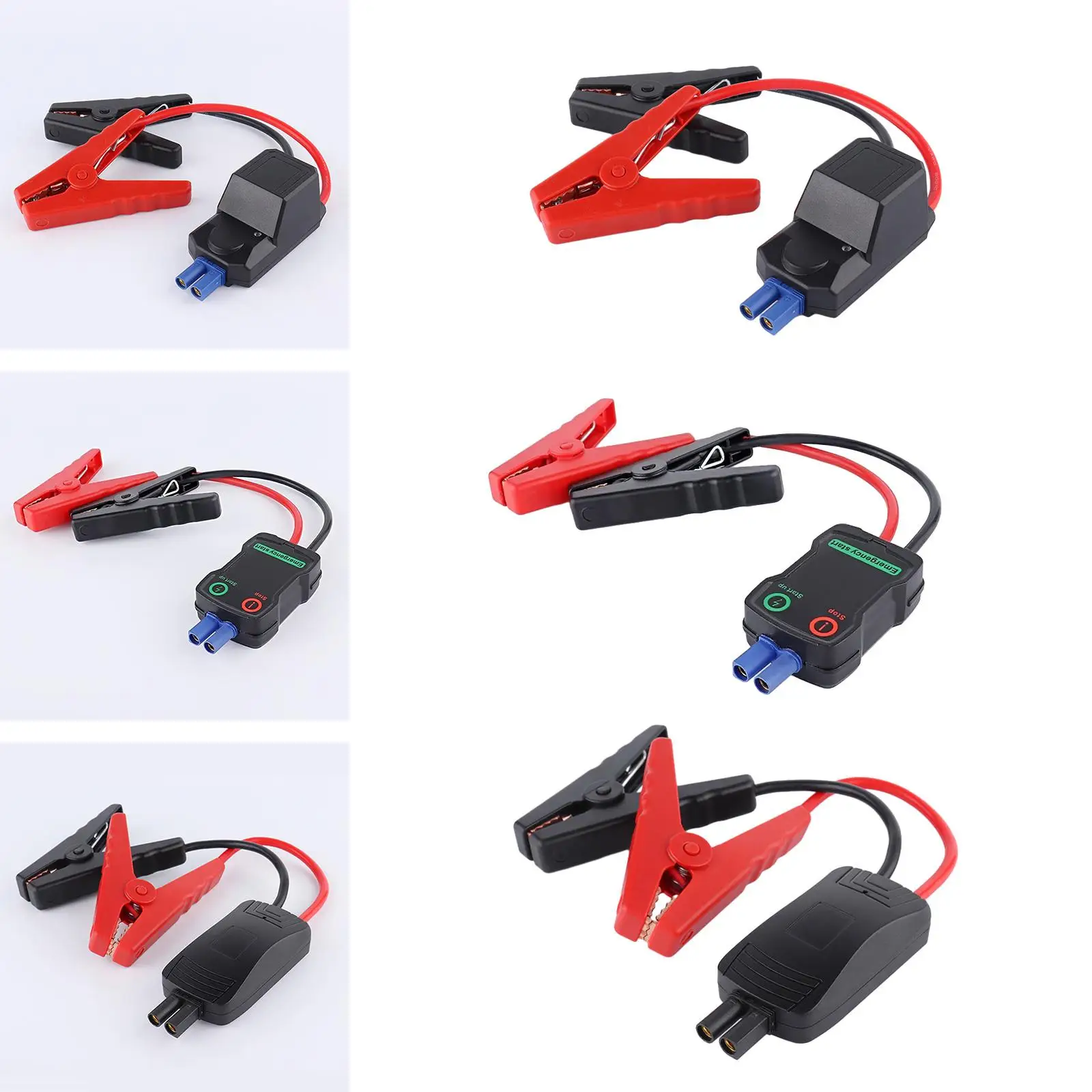 Generic Jump Starter Cable with Battery Clamps Replacement Automotive Booster Clamp Cables 12V Car Battery Clamps for Truck