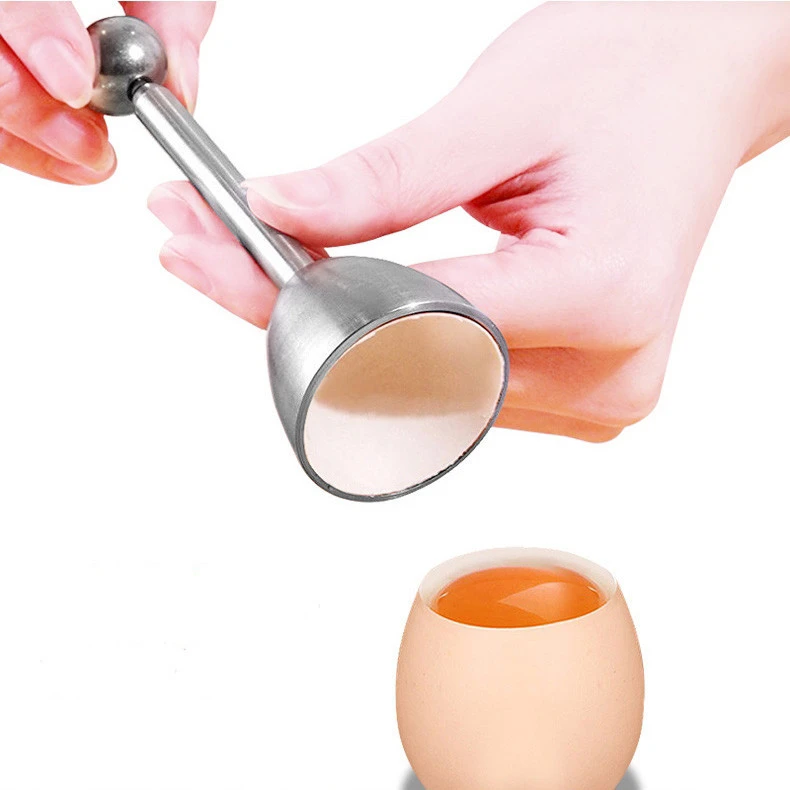 1pc Stainless Steel Raw Egg Shell Topper Cutter Opener Snipper Egg Knocker Tool 1pc Stainless Steel Raw Egg Shell Topper Cutter Opener Snipper Egg Knocker Tool