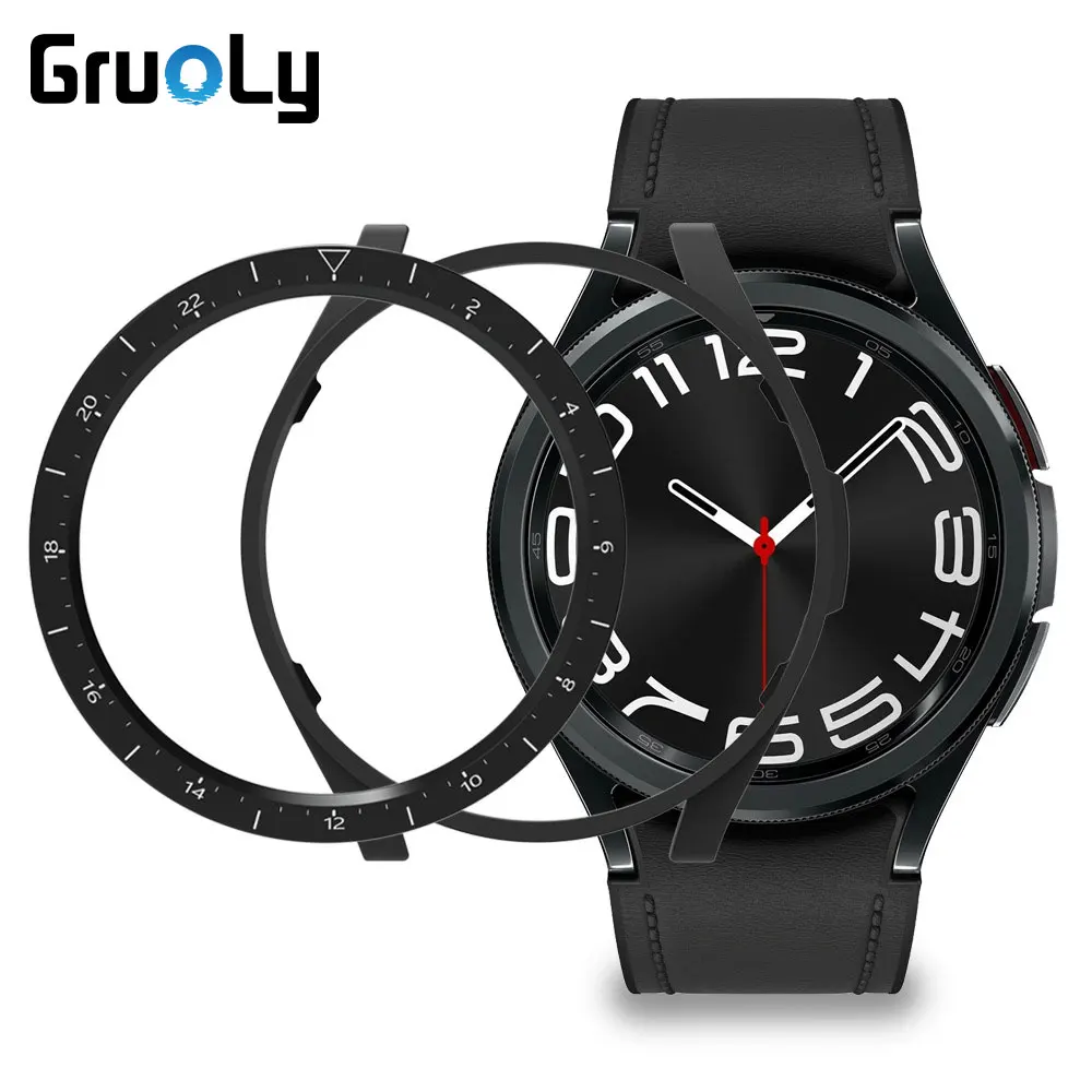 

Чехол из поликарбоната для смарт-часов Samsung Galaxy Watch 6 Classic, 47 мм, 43 мм