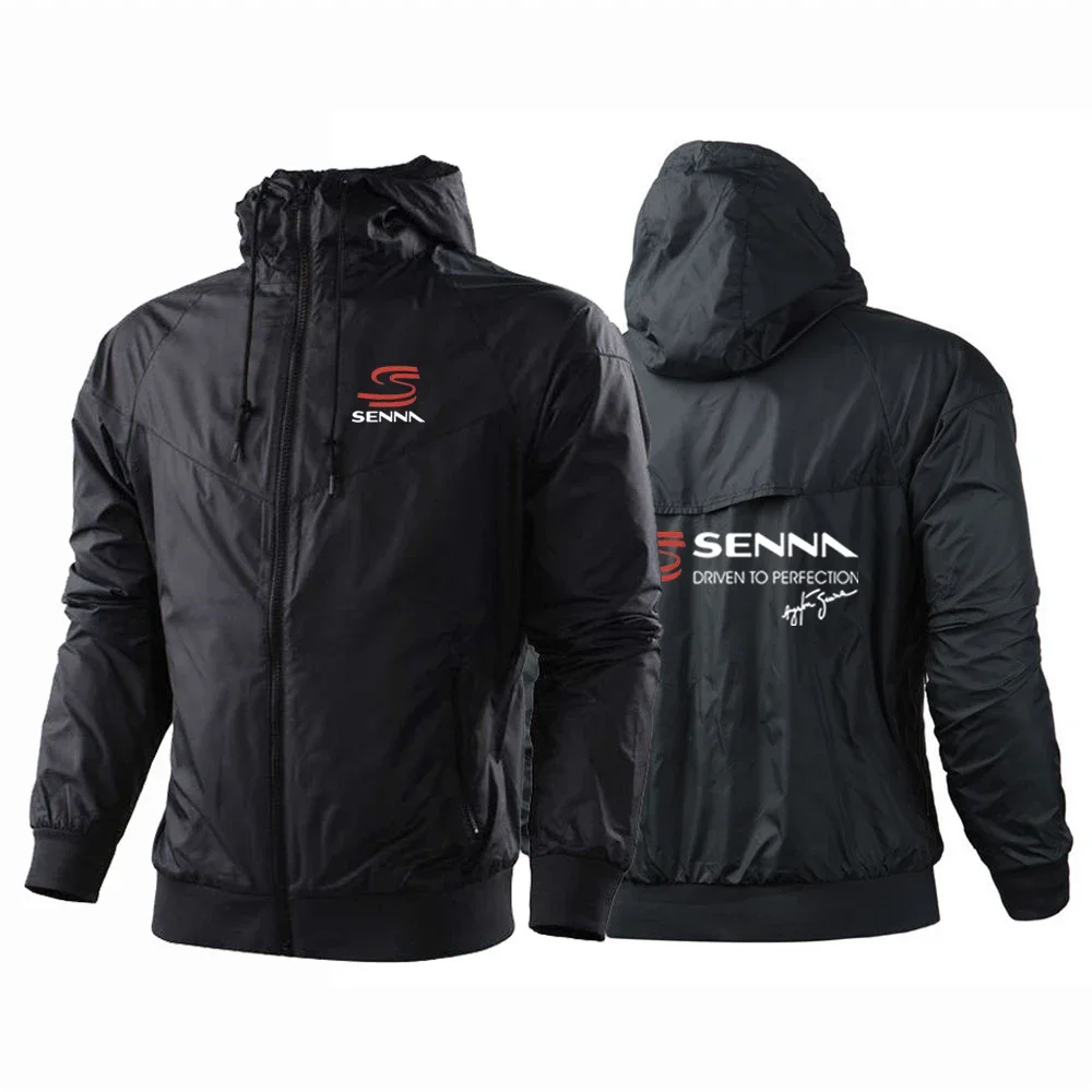 ayrton-senna-防風性と防風性のあるメンズジッパー式フード付きスウェットシャツ防風防風ジャケットファッショナブルなコートトップス衣類新しい2024