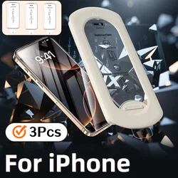 Ultimate Clarity HD Tempered Glass Screen Protector - 3 Pack, Ultra Clear, Anti - Scratch, Anti - Fingerprint - High Definition