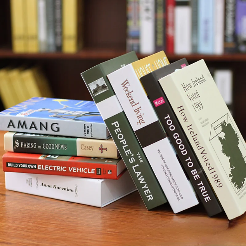 

3 шт./партия, декоративные поддельные книги для гостиной