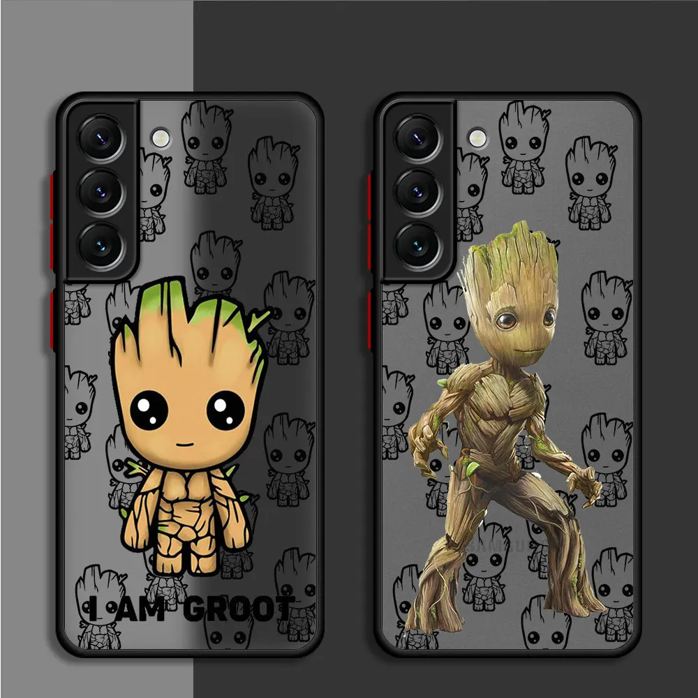 Coque De Téléphone Marvel Groot Baby En Silicone Tpu Souple, Housse Pour Samsung Galaxy S9 S23 Ultra S20 Fe S10 S10 Lite S21 Plus S22 5G