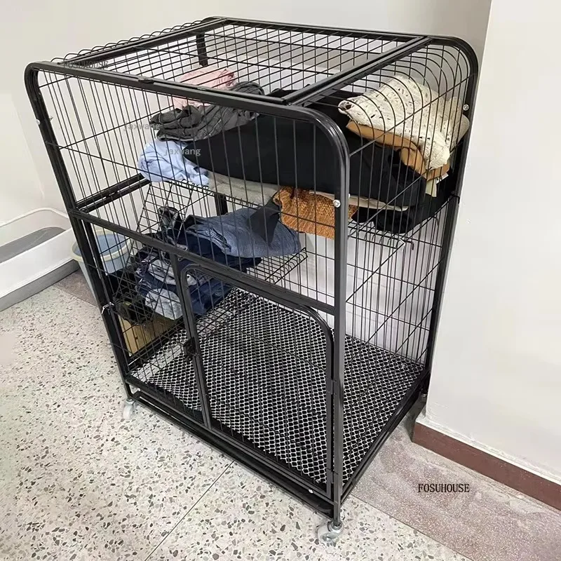 스크래치 방지 고양이 케이지 대여실 고양이 화장실 애완동물 울타리 강아지 빌..
