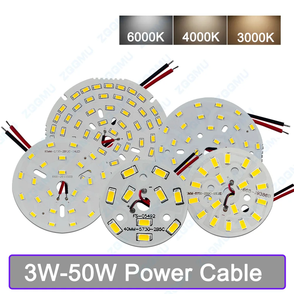 ตัวเลือกสินค้า แผงไฟ LED สำหรับ DIY ปรับเปลี่ยนหลอดไฟ