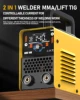 HAXIAOER ARC140 120A 110v portable professional welding machine automatically matches electrode diameter and welding thickness 3
