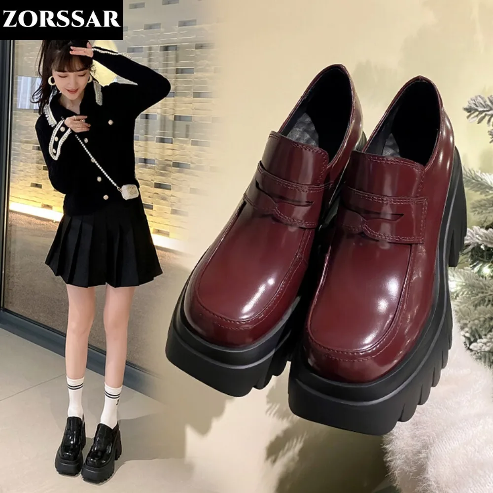

Mary Janes Shoes Women 2024 New Lolita High Heels Platform Sandals Fashion Chunky Pumps Shoes Sexy Oxford Femme Zapatos Summer