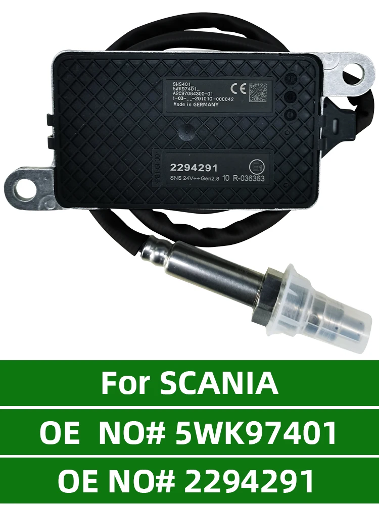 Scaniaa  Ʈ   NOx , 2294291 2064769 2247381 2296801, 5WK9, 7401, 5WK9740, 24V,  ǰ