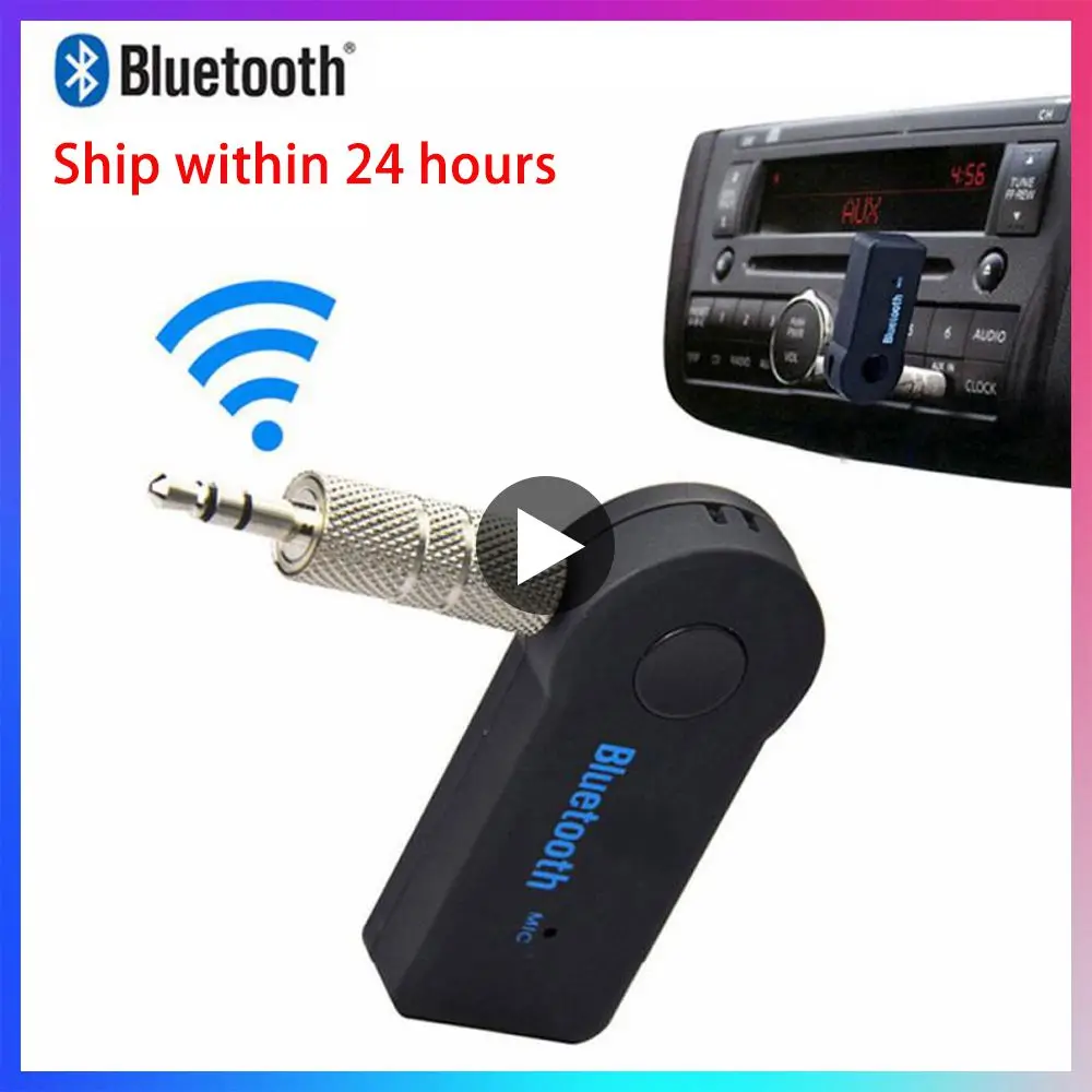 2 in 1 Wireless Bluetooth 4.0 Audio Receiver 3.5mm A2DP Headphone AUX Adapter