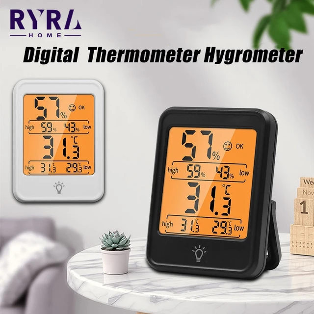 Thermopro TP50 Digital Hygrometer Room Thermometer Indoor Electronic  Temperature Humidity Monitor Weather Station For Home - AliExpress