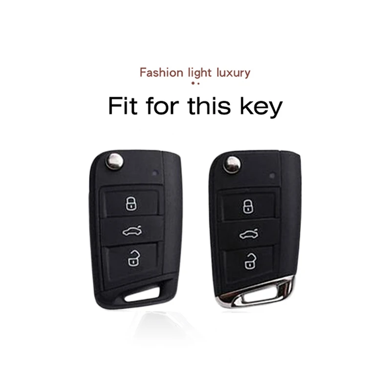 Premium TPU Car Flip Key Case Cover