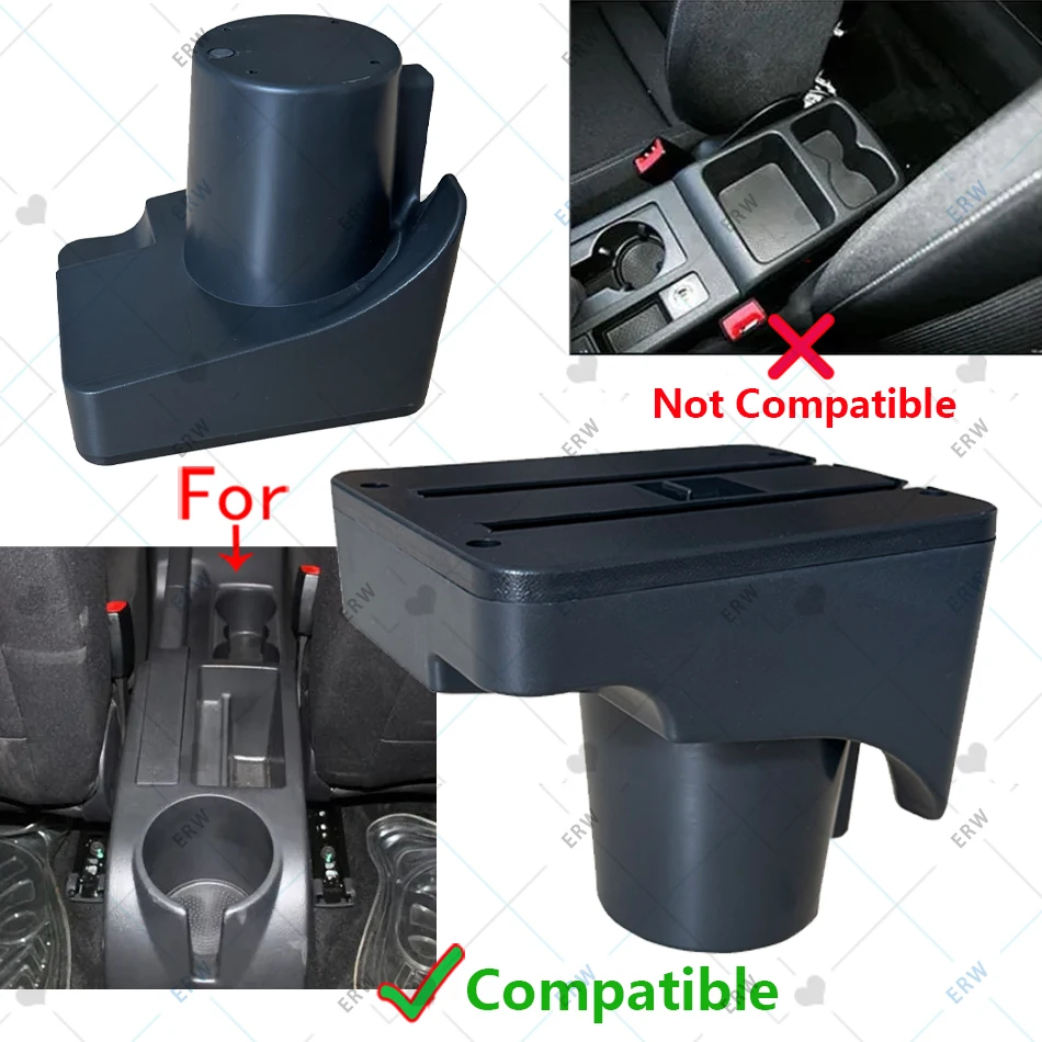 폭스 바겐 골프 6 팔걸이 상자 VW 골프 6 골프 5 Mk6 MK5 Jetta 5 자동차 팔걸이 VW Sagitar 보관함 내부 세부 정보