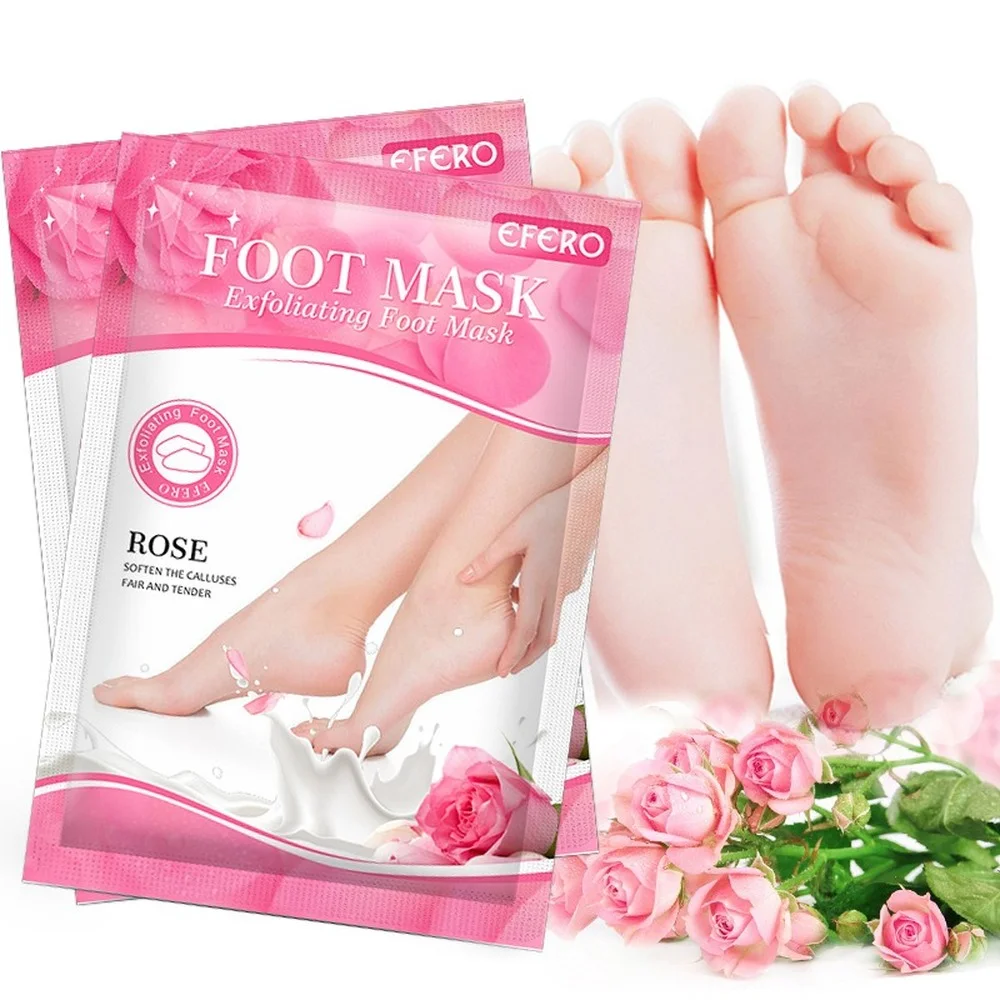 Foot Peel Mask, 2 Pcs / Bag Mango Dead Skin Remove Cuticles Foot  Moisturizing Exfoliating Exfoliating Callus Remover