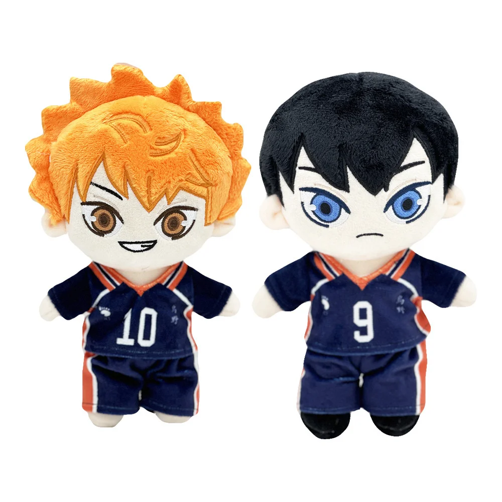 

Аниме Haikyuu! Плюшевые игрушки мультфильм кавайная Хината Shoyo Tobio Kageyama плюшевые фигурки модели куклы декор комнаты для детей Подарки