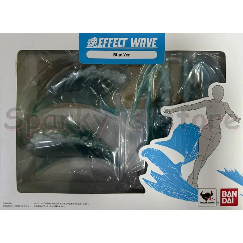 Bandai Tamashii Nations Effect Wave Clear - Set Di Effetti D'onda Per Action Figure, Trasparente, Per Ricreare Scene Dinamiche - 2