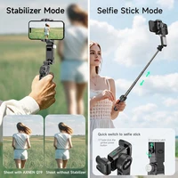 AXNEN Q19 Tracking Gimbal Stabilizer Selfie Stick Tripod for Smartphone 360° AI Rotating Shoot with Fill Light Bluetooth Remote - Image 3