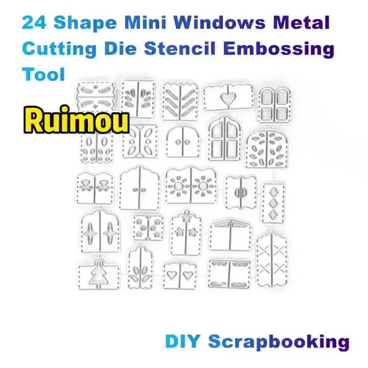 Sechseckiges Gitter Metall Stencil Cutting Dies Scrapbooking Stanzschablone 374127246335