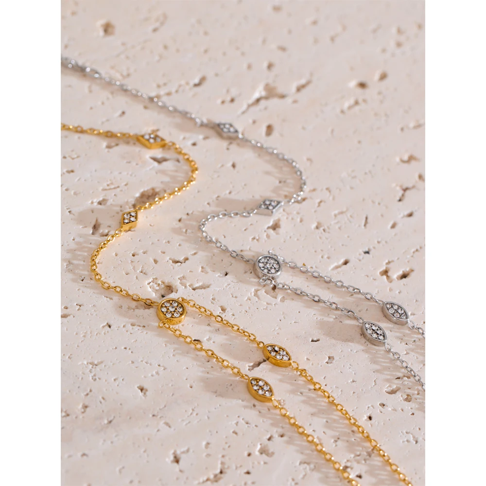 Yhpup Zirconia Bracelet Women
